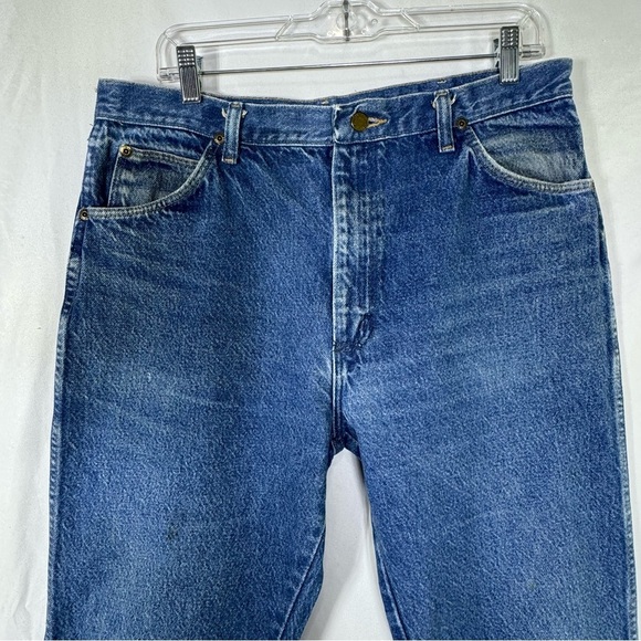 Legendary Gold Rustler Classic Fit Heavy Weight Denim Broken In Jeans 35x33 - Picture 2 of 7